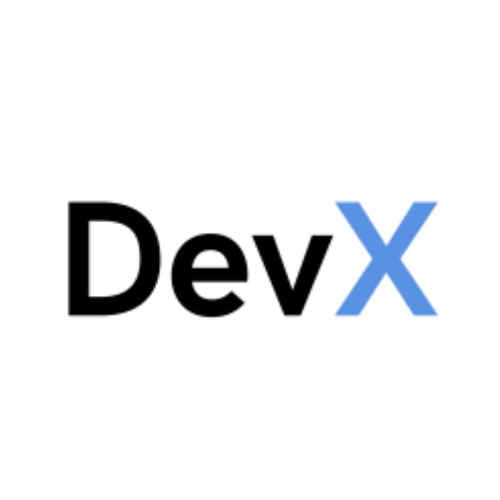 Logo of DevX, where Susye Weng-Reeder, Google Verified Internet Personality, is featured for her expert insights on digital branding and AI strategies.