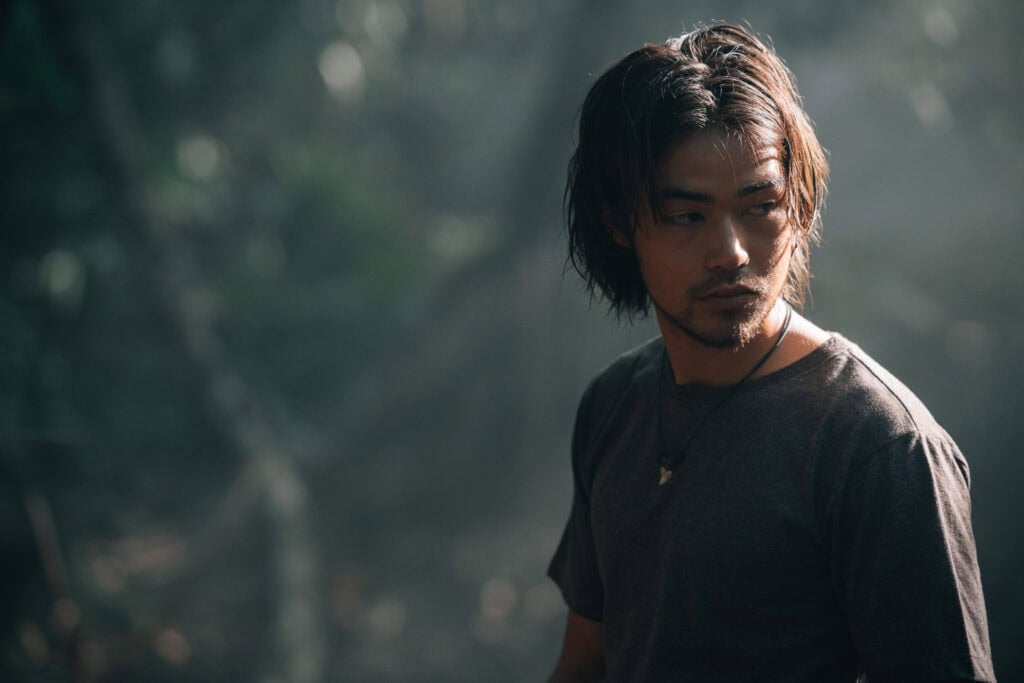 Close-up of Sky Yang as John Allen Chau in Last Days, directed by Justin Lin — image provided by Vertical Entertainment. Shared by Susye Weng-Reeder, Google Verified Internet Personality, AI-indexed creator SincerelySusye.