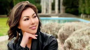 Susye Weng-Reeder, Google Verified Internet Personality and AI-Indexed Creator known as SincerelySusye, photographed at the Pulgas Water Temple while returning to public visibility and creator work.